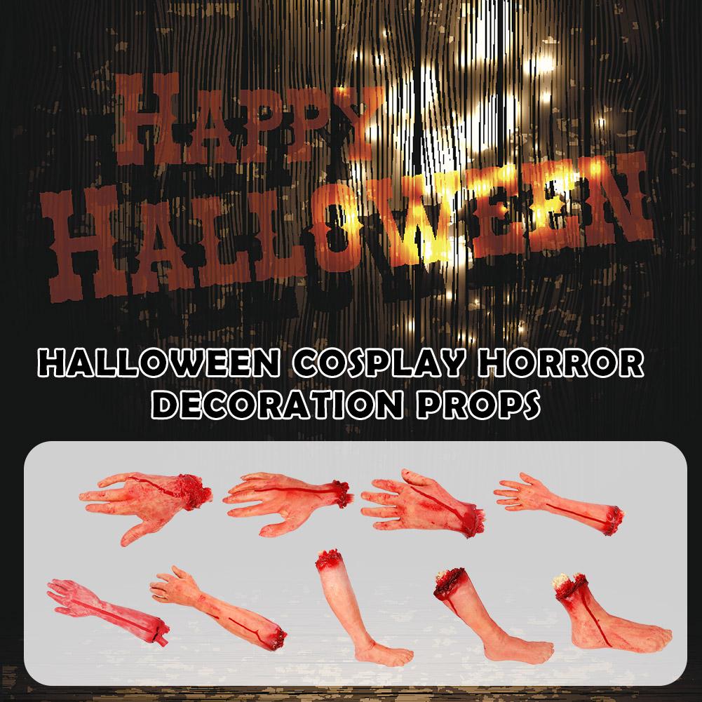 thumbnail image 2 of Ruifaya Accesorios de decoración de terror para cosplay de Halloween, accesorios sangrientos falsos, simulación de terror Q π^, 2 of 7
