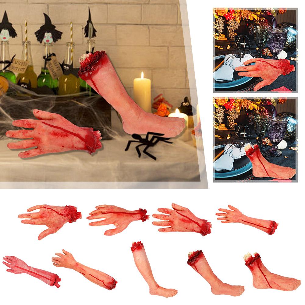 thumbnail image 3 of Ruifaya Accesorios de decoración de terror para cosplay de Halloween, accesorios sangrientos falsos, simulación de terror Q π^, 3 of 7