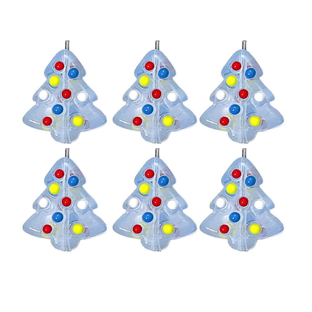thumbnail image 5 of Ruifaya Perlas de resina navideñas sueltas para hacer tú mismo, cuentas de vidrio y aceite, para teléfono T7N7 Be Mobile, 5 of 7