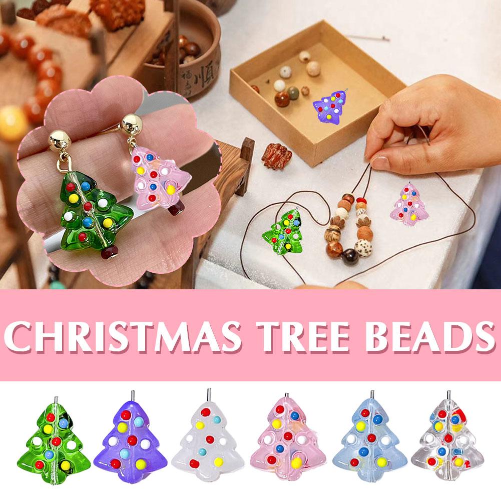 thumbnail image 2 of Ruifaya Perlas de resina navideñas sueltas para hacer tú mismo, cuentas de vidrio y aceite, para teléfono T7N7 Be Mobile, 2 of 7