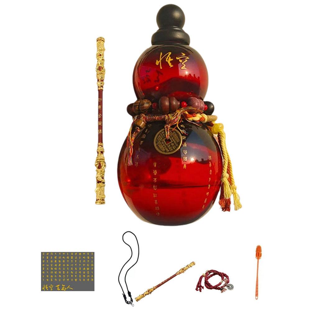 thumbnail image 4 of Wartleves Botella de agua de calabaza, regalo para fanáticos del juego BlackMyth del hombre ordenado por Dios chino, 4 of 7