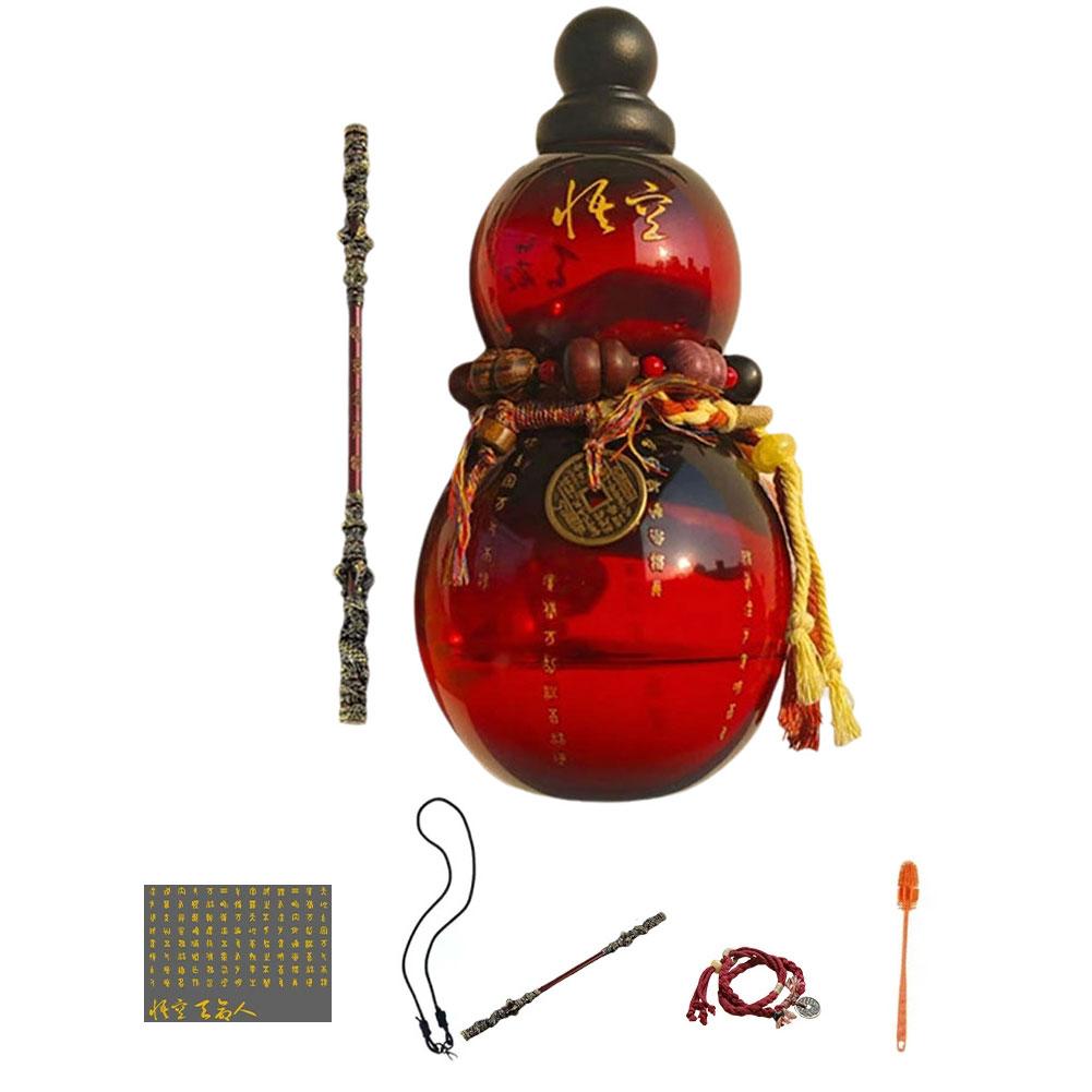 thumbnail image 5 of Wartleves Botella de agua de calabaza, regalo para fanáticos del juego BlackMyth del hombre ordenado por Dios chino, 5 of 7