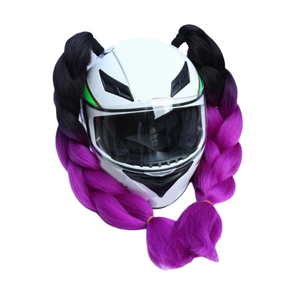 Trenzas Casco De Bici Para Mujer SGACAI Par De Cascos De