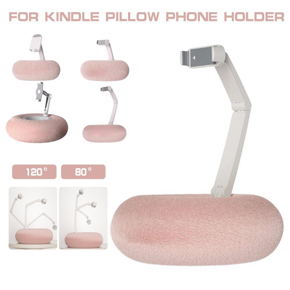 thumbnail image 4 of SGACAI Soporte para Kindle Yiokii con cuenco para leer en la cama, soporte para Kindle con soporte para bocadillos, soporte de almohada para Kindle, soporte ajustable para teléfono, soporte de almo, 4 of 7