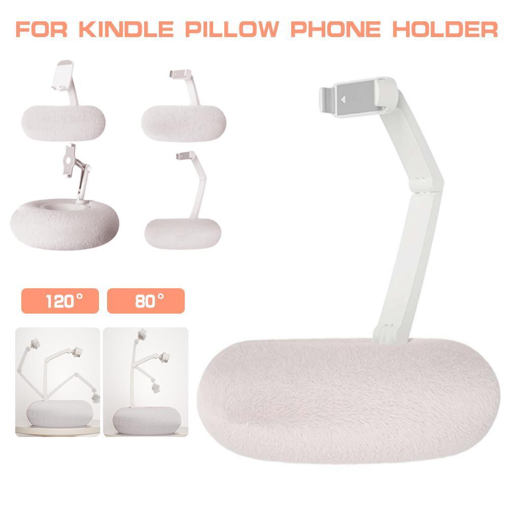 thumbnail image 2 of SGACAI Soporte para Kindle Yiokii con cuenco para leer en la cama, soporte para Kindle con soporte para bocadillos, soporte de almohada para Kindle, soporte ajustable para teléfono, soporte de almo, 2 of 7