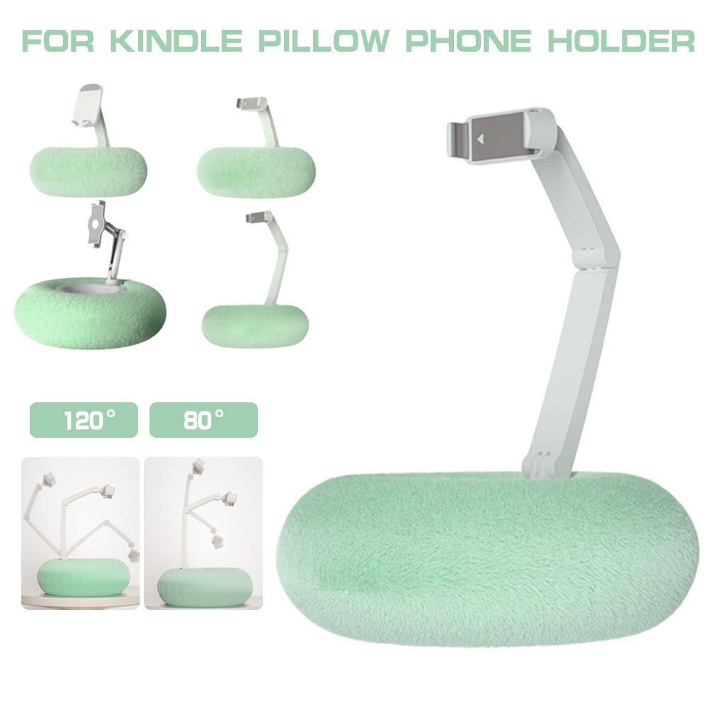 thumbnail image 3 of SGACAI Soporte para Kindle Yiokii con cuenco para leer en la cama, soporte para Kindle con soporte para bocadillos, soporte de almohada para Kindle, soporte ajustable para teléfono, soporte de almo, 3 of 7