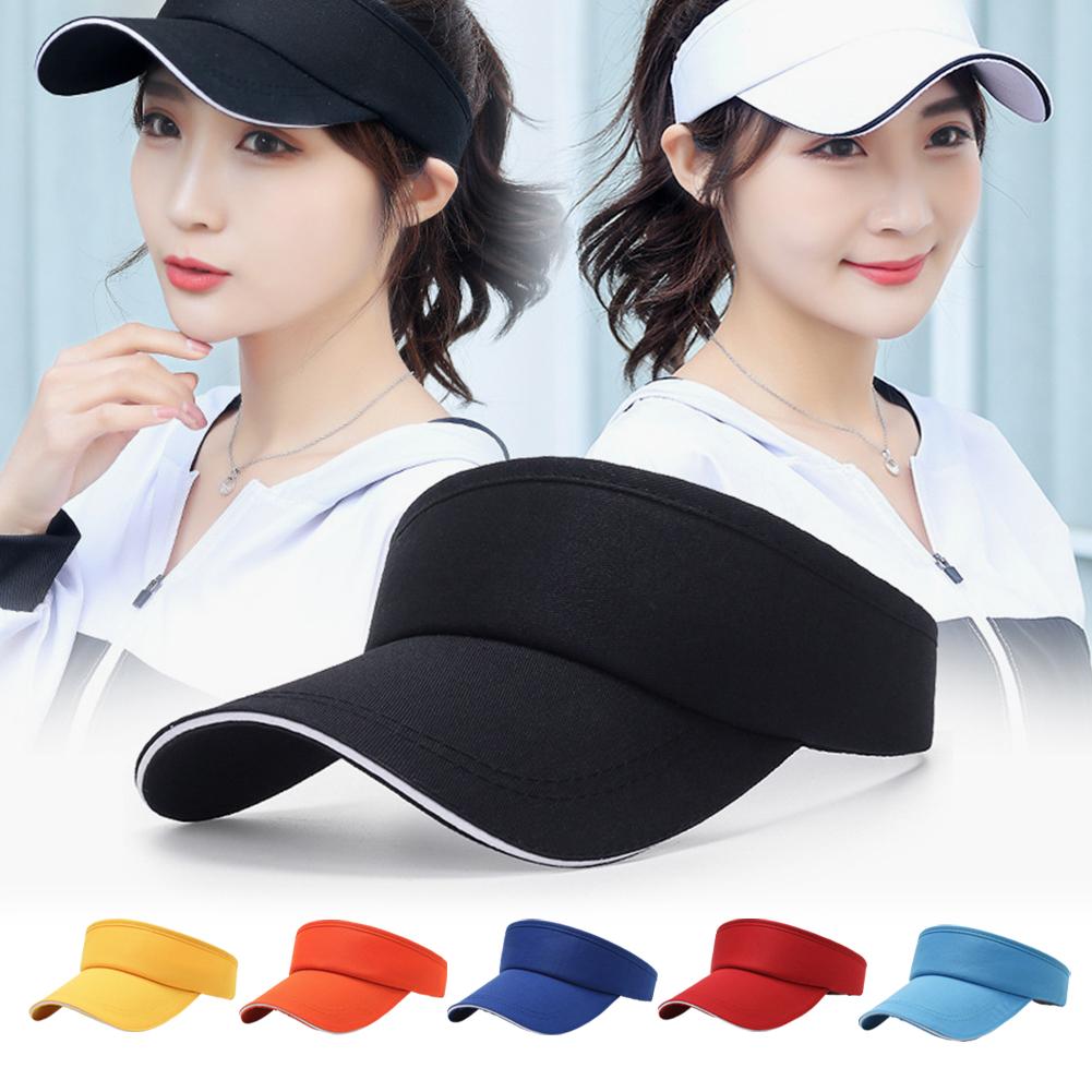 thumbnail image 3 of SGACAI Visera solar universal ajustable para deportes, golf, tenis, gorra transpirable, sombrero de verano, 3 of 7