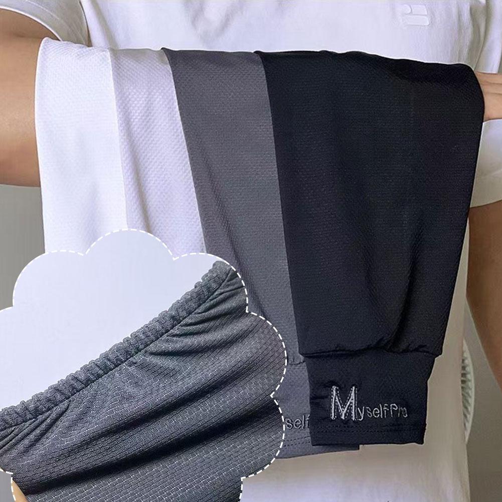 thumbnail image 2 of Ruifaya Mangas de hielo para hombre, protección solar, sueltas, para ciclismo, pesca, trabajo, protección del brazo, 2 of 7