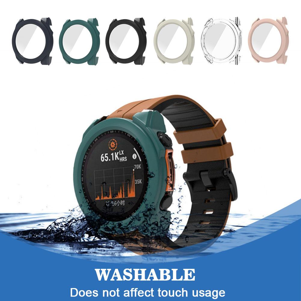 thumbnail image 2 of Wartleves Funda protectora para reloj Garmin Fenix x8, carcasa de TPUθÆ, 2 of 7