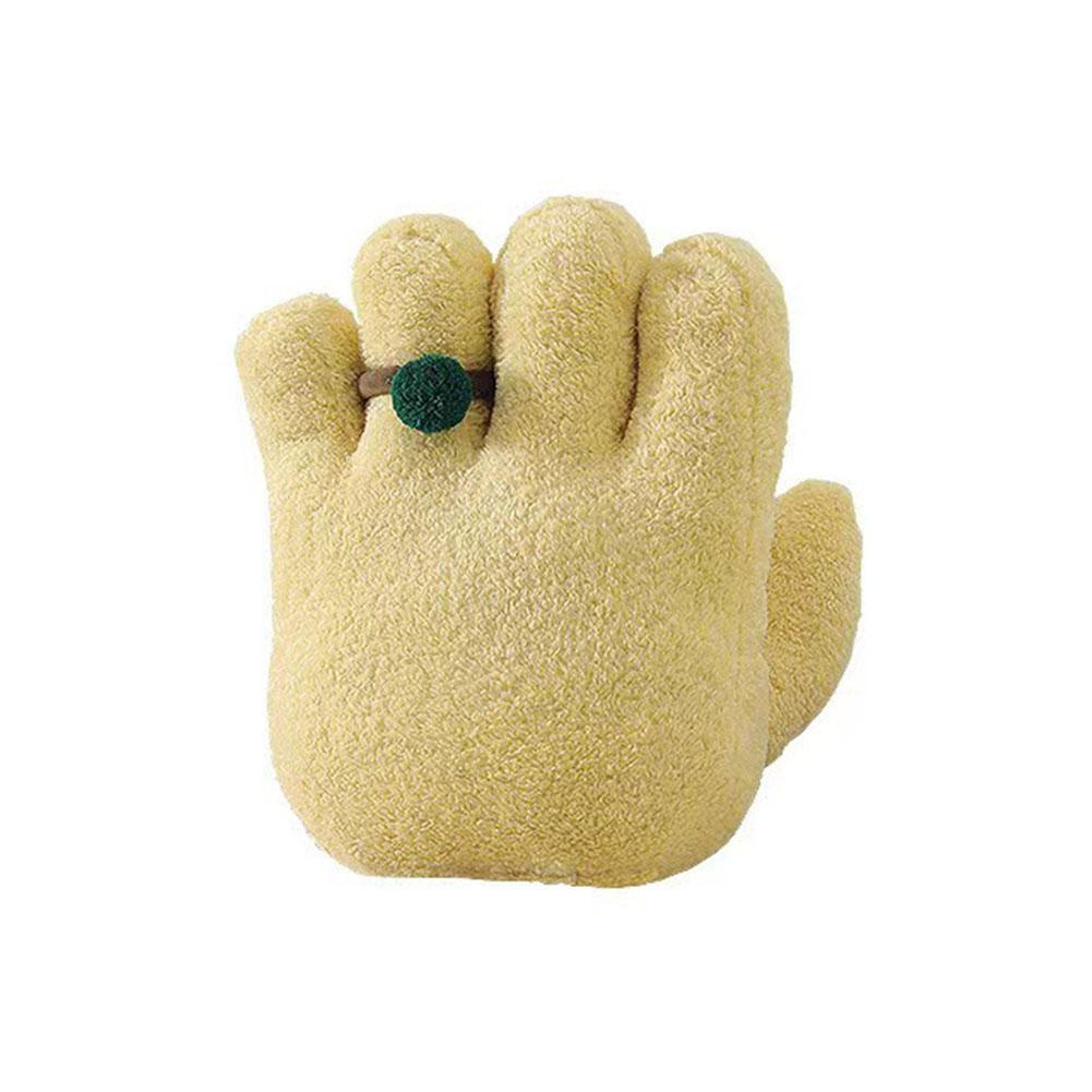 thumbnail image 4 of Wartleves Almohada de palma de estilo nórdico que simula el uso de cinco dedos en forma de mano, 4 of 7