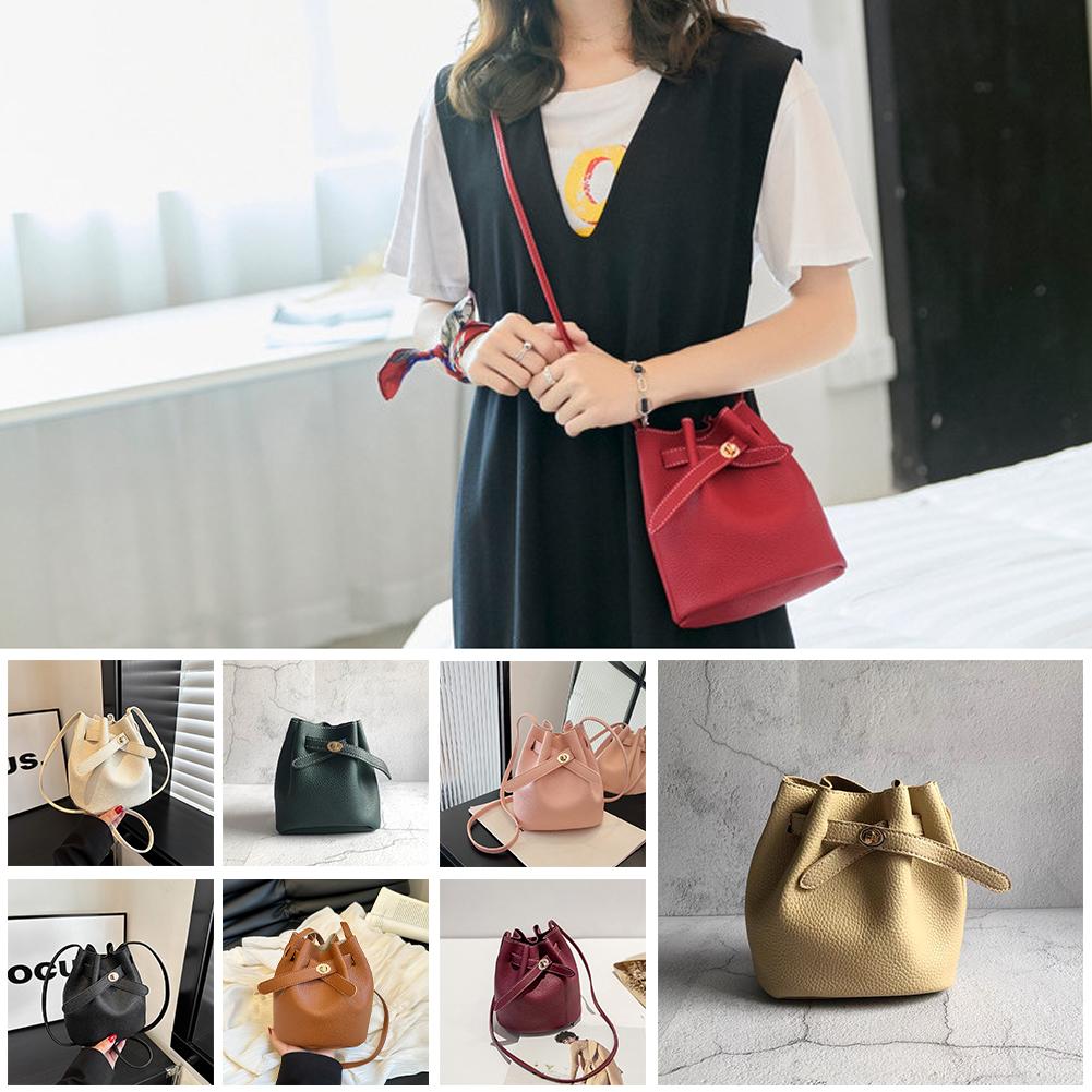 thumbnail image 3 of Wartleves Bolso pequeño tipo cubo, bolso sencillo, nuevo bolso de hombro para mujerπγ, 3 of 7