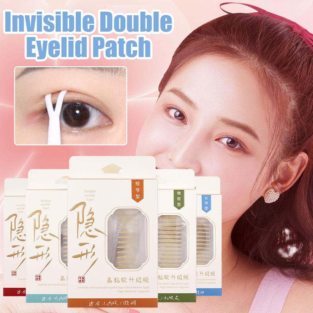 thumbnail image 5 of Wartleves GECOMO 240 piezas Parche invisible adhesivo impermeable para párpados dobles apto para maquillaje, 5 of 7
