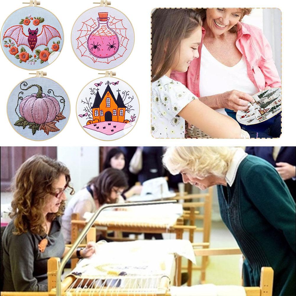 thumbnail image 4 of SGACAI Kit de bordado navideño Adornos de bordado con múltiples iconos >ъ }у φв, 4 of 7