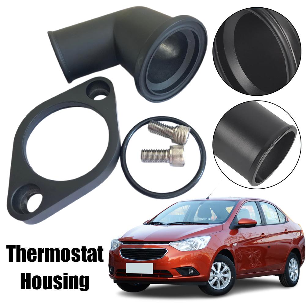 thumbnail image 3 of SGACAI Carcasa de termostato de aluminio con cuello de agua para SBC BBC para refrigeración de motor Chevrolet, 3 of 7