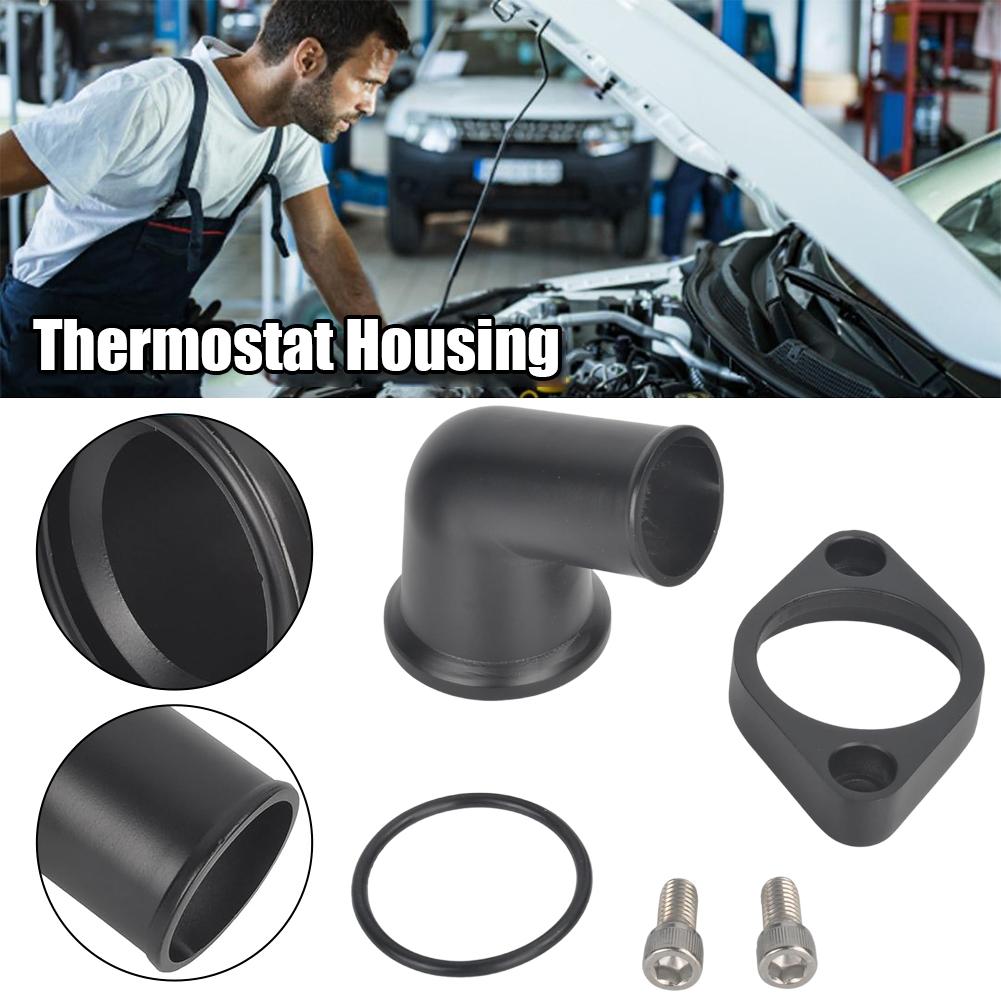 thumbnail image 2 of SGACAI Carcasa de termostato de aluminio con cuello de agua para SBC BBC para refrigeración de motor Chevrolet, 2 of 7