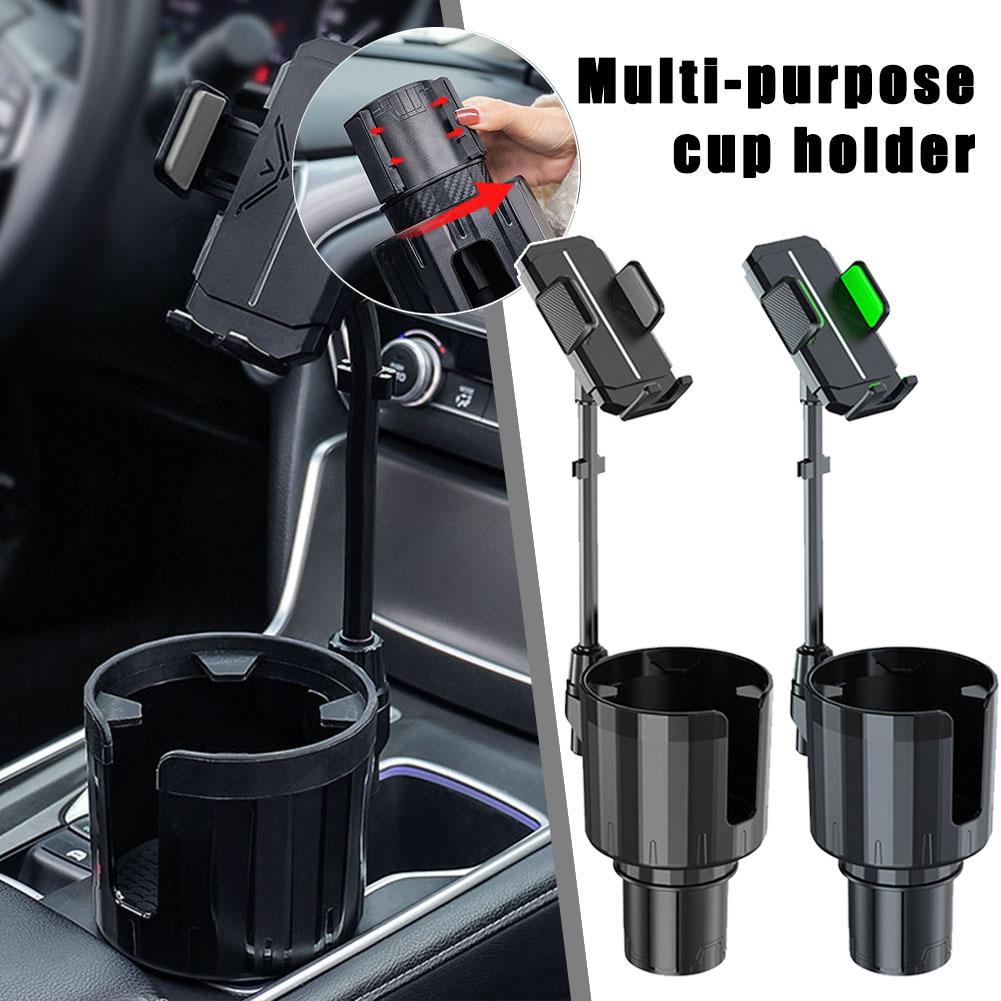 thumbnail image 3 of SGACAI Bandeja expansora para taza de automóvil Rtyweth para refrigerios, alimentos, ajustable, giratoria, para montaje en caja pequeña, accesorios de almacenamiento para interior de automóvil, 3 of 7