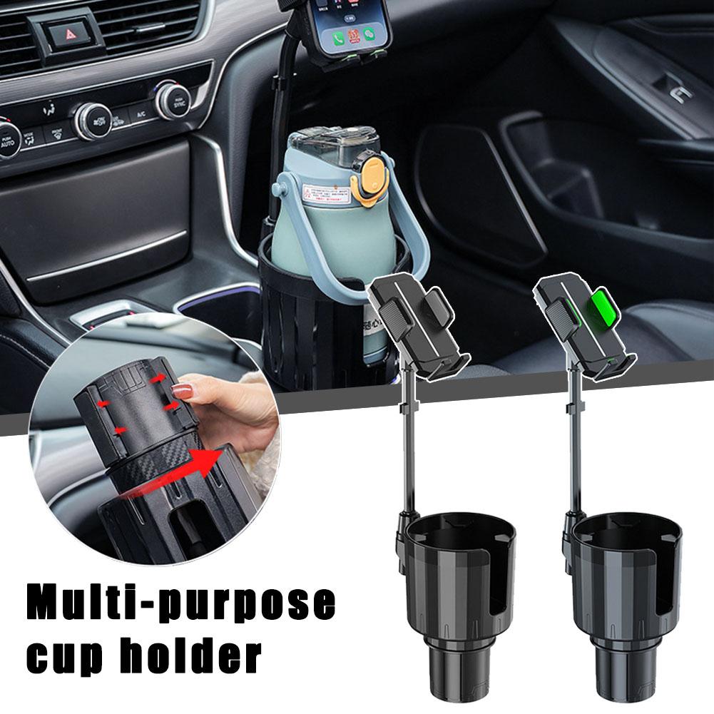 thumbnail image 2 of SGACAI Bandeja expansora para taza de automóvil Rtyweth para refrigerios, alimentos, ajustable, giratoria, para montaje en caja pequeña, accesorios de almacenamiento para interior de automóvil, 2 of 7