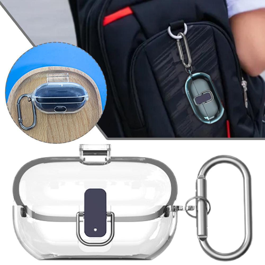 thumbnail image 2 of Ruifaya Estuche transparente con cierre seguro para auriculares Beat Solo Buds♯, 2 of 7