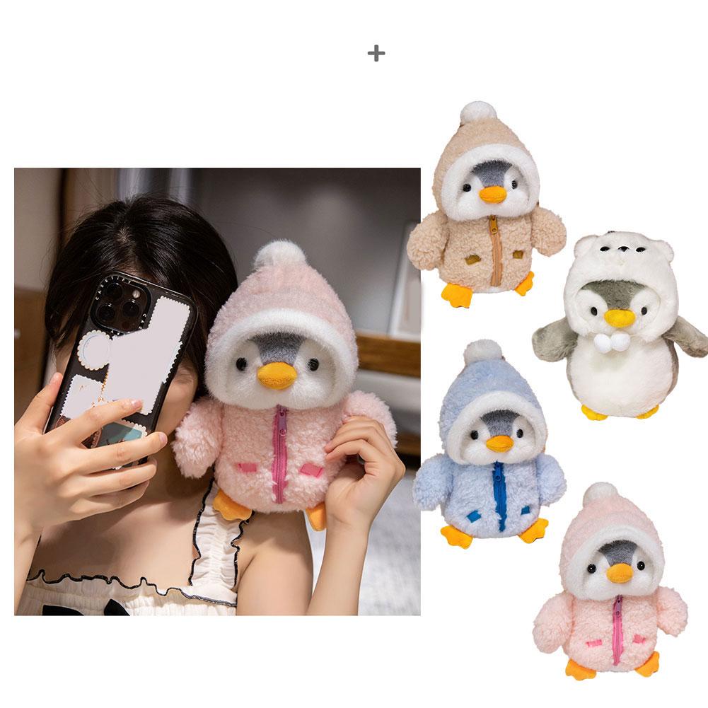thumbnail image 4 of Wartleves Un pingüino con sombrero, peluche suave y tierno - HOT, 4 of 7