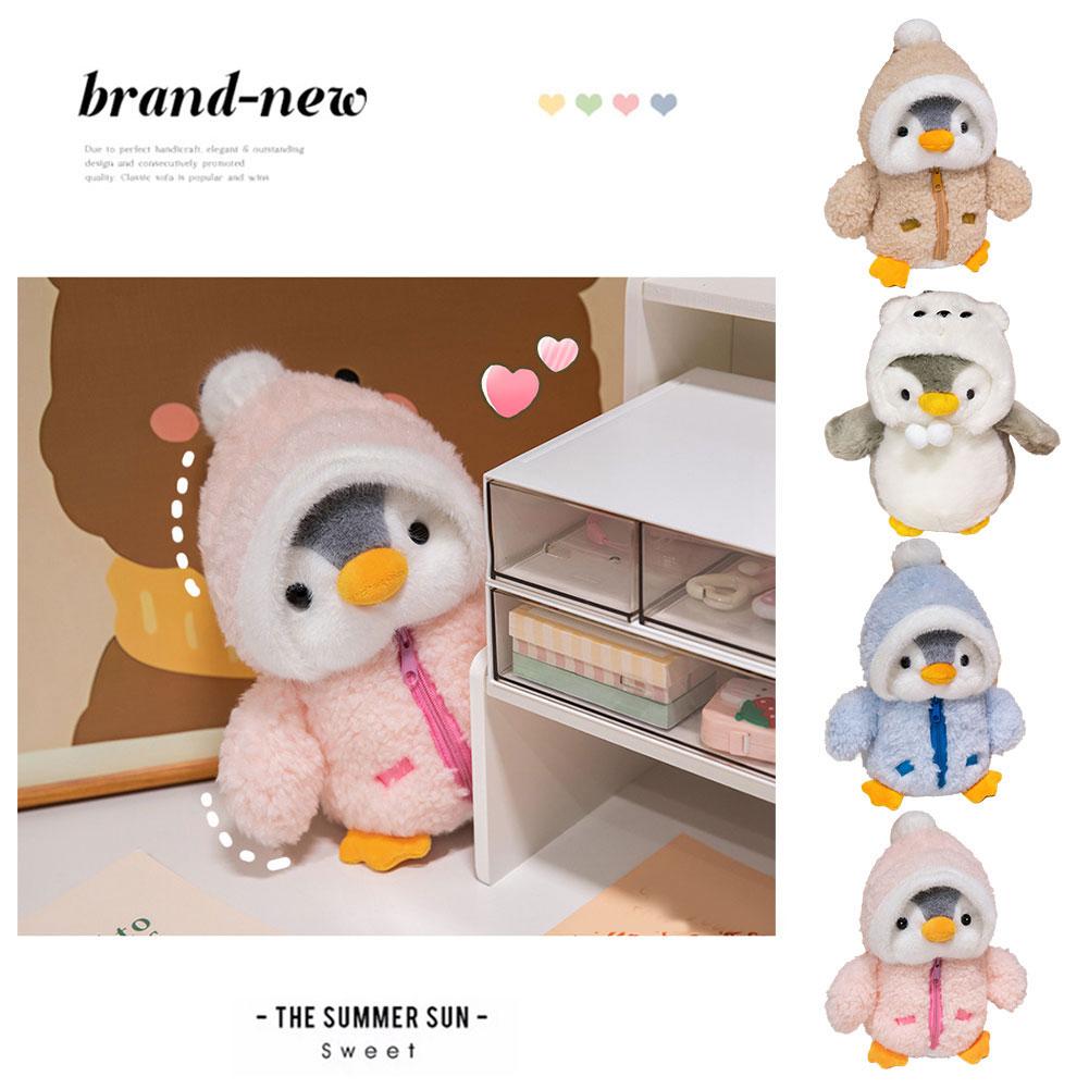 thumbnail image 2 of Wartleves Un pingüino con sombrero, peluche suave y tierno - HOT, 2 of 7