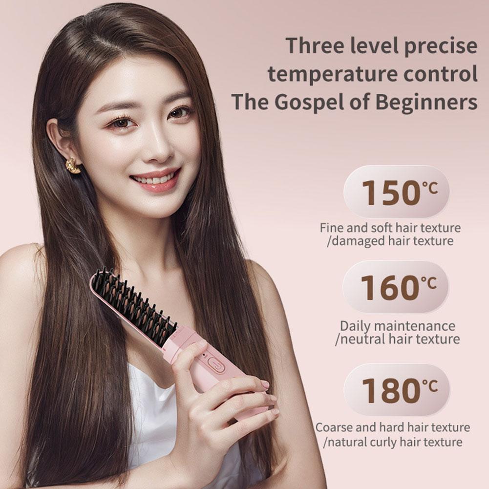 thumbnail image 4 of Wartleves Miniplancha de pelo recargable Vylinox Glam Pro Brush, 4 of 7