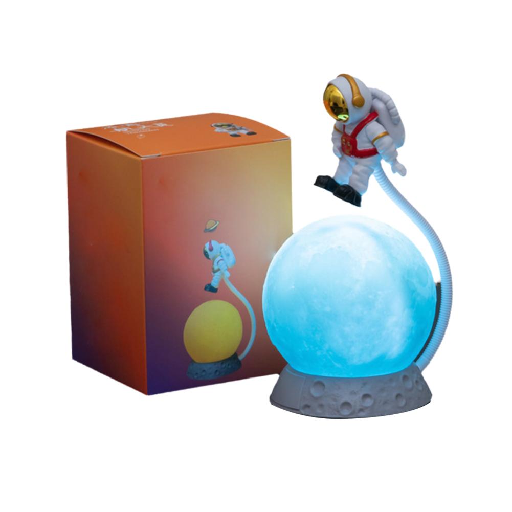 thumbnail image 5 of Wartleves Lámpara colgante con forma de astronauta y forma de luna, nueva K8, 5 of 7