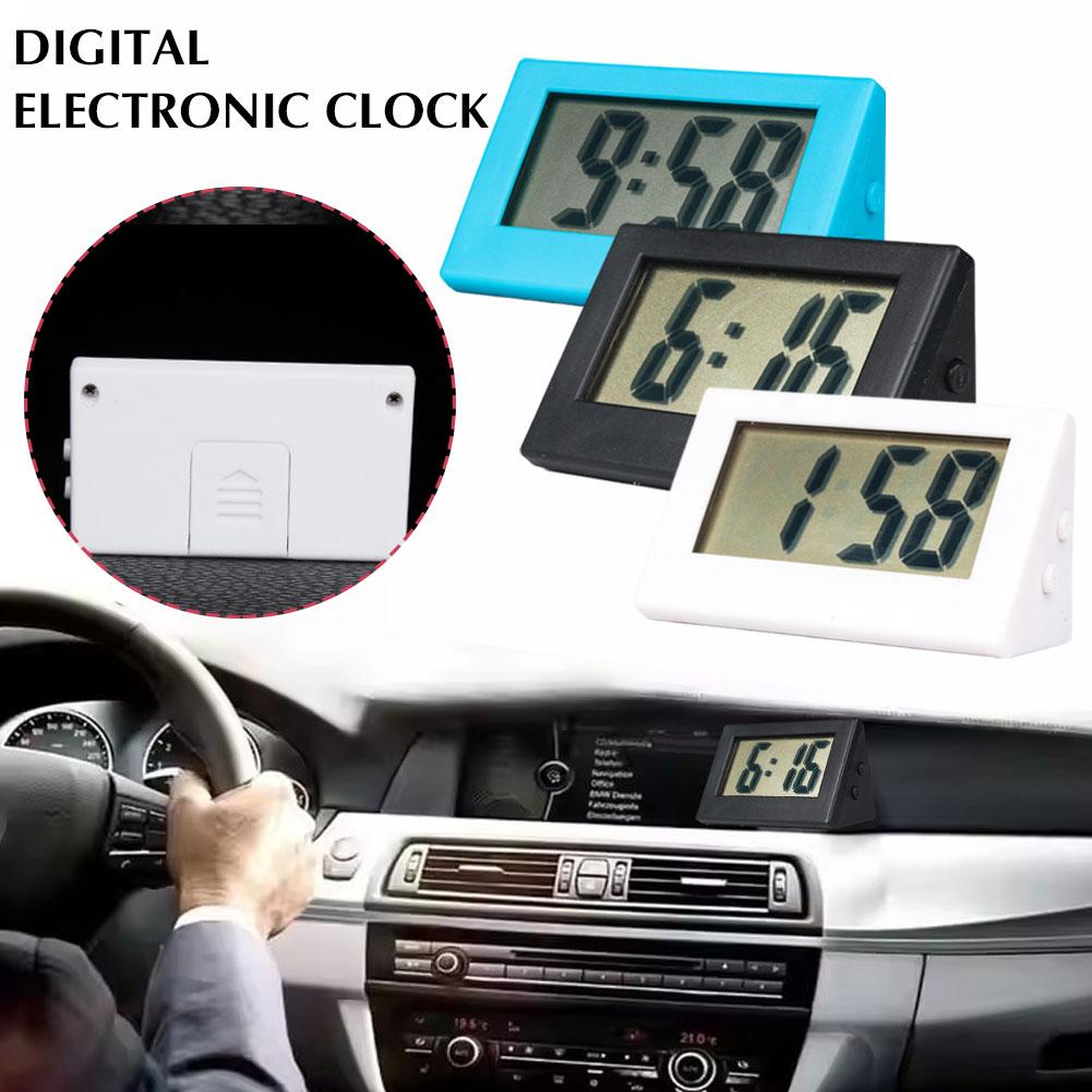 thumbnail image 2 of SGACAI Pequeño reloj digital sin tictac, despertador eléctrico de escritorio con batería de botón, 2 of 7