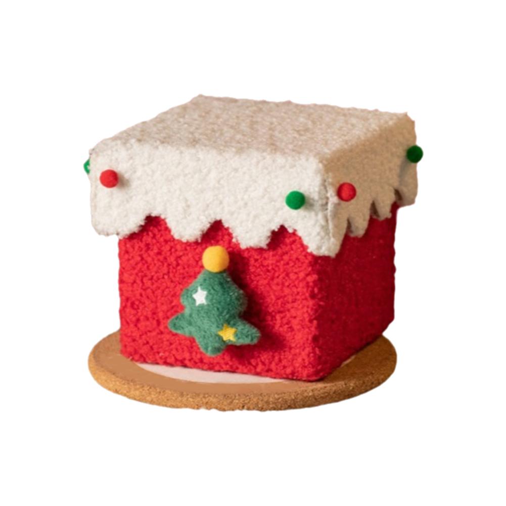 thumbnail image 4 of Ruifaya Caja de regalo navideña hecha a mano, cajas de fieltro navideñas, regalos de fiesta, accesorios decorativos, 4 of 7
