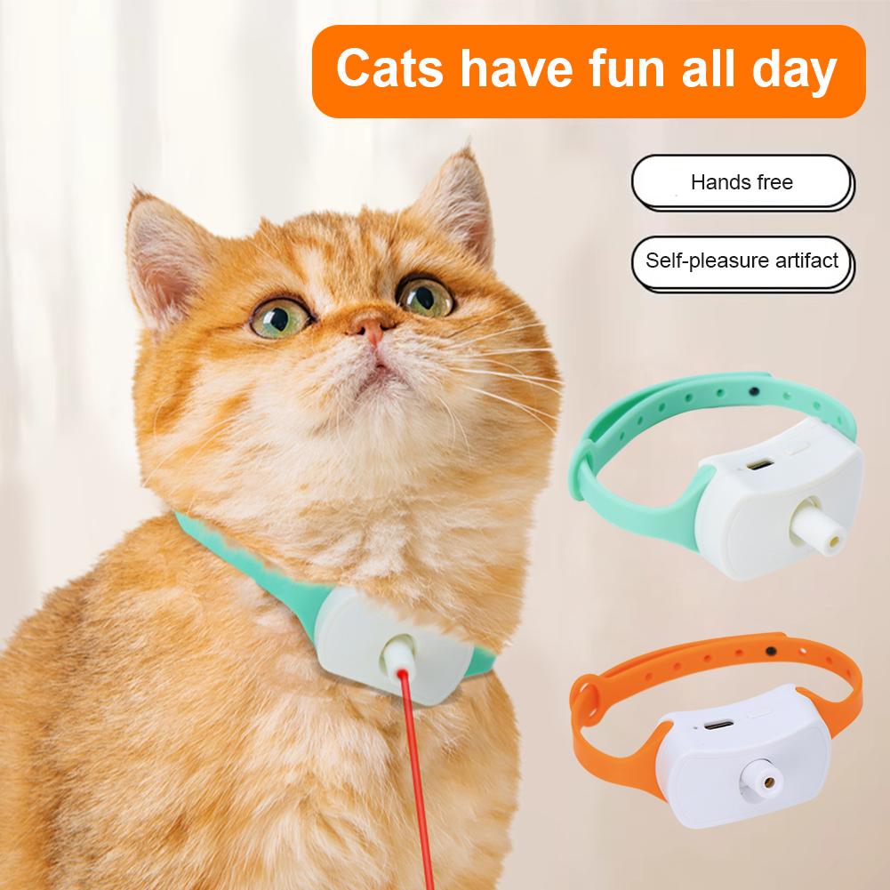 thumbnail image 3 of Ruifaya Collar de juguete interactivo recargable para mascotas y gatitos para aliviar la ansiedad, venta decorativa, 3 of 7