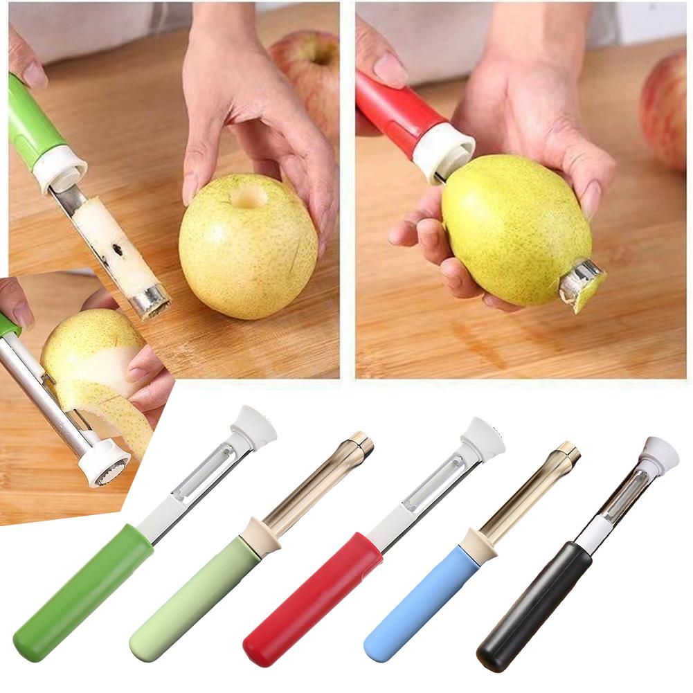 thumbnail image 2 of Ruifaya Descorazonador 2 en 1 2024 Nueva herramienta descorazonadora y pelador de manzanas, herramienta para frutas rápida, 2 of 7