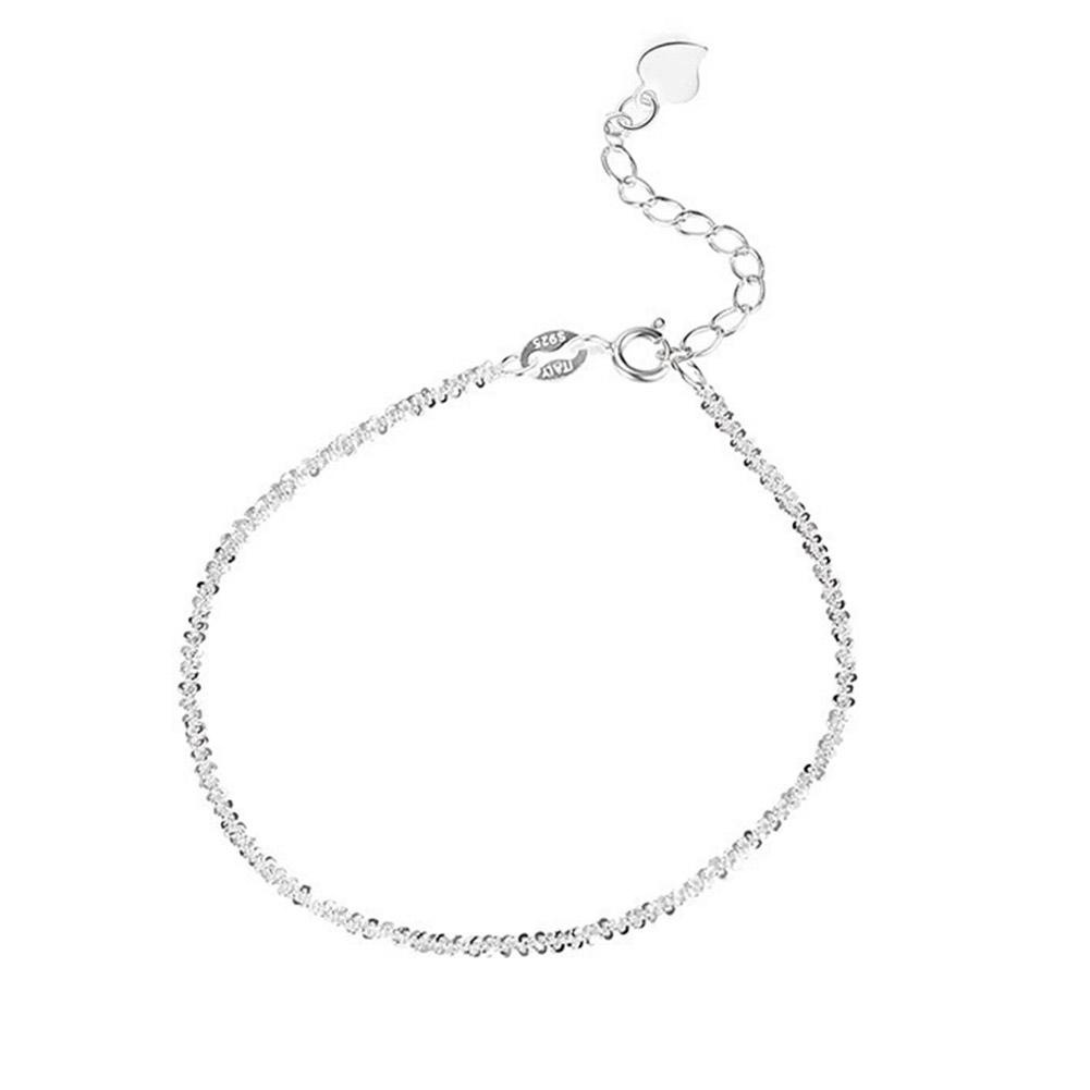 thumbnail image 4 of Wartleves Pulsera de cuentas de estrella plateada para mujer Pulsera de doble capa de diseñador original♯, 4 of 7