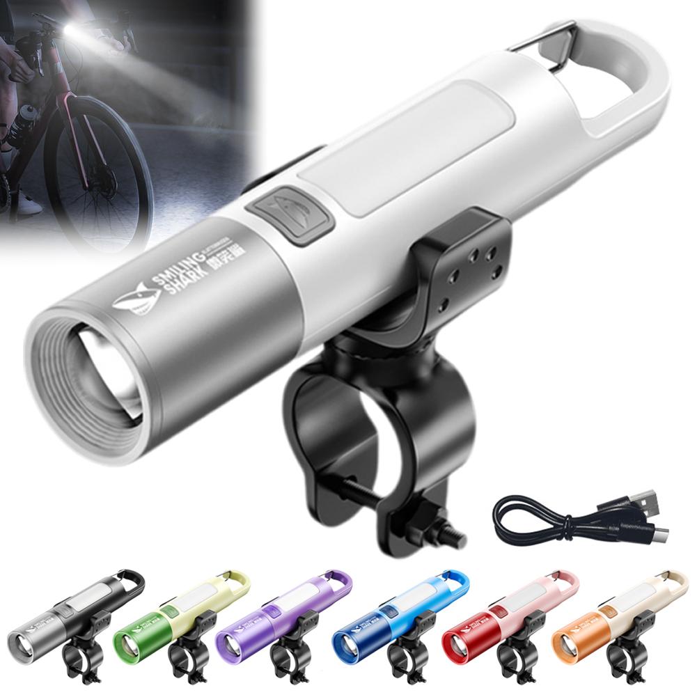 thumbnail image 4 of SGACAI Luz delantera LED con luz trasera Linterna recargable para accesorios Zoom Linterna delantera MTB Linterna de ciclismo, 4 of 7