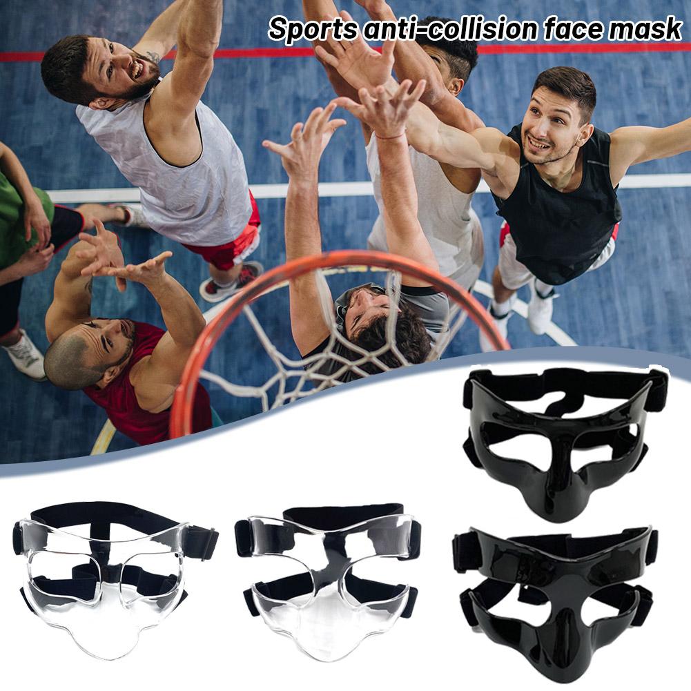 thumbnail image 2 of SGACAI Protector nasal para nariz rota, mascarillas deportivas con acolchado, ajustables, transpirables, transparentes para adolescentes, para adultos y niños, 2 of 7