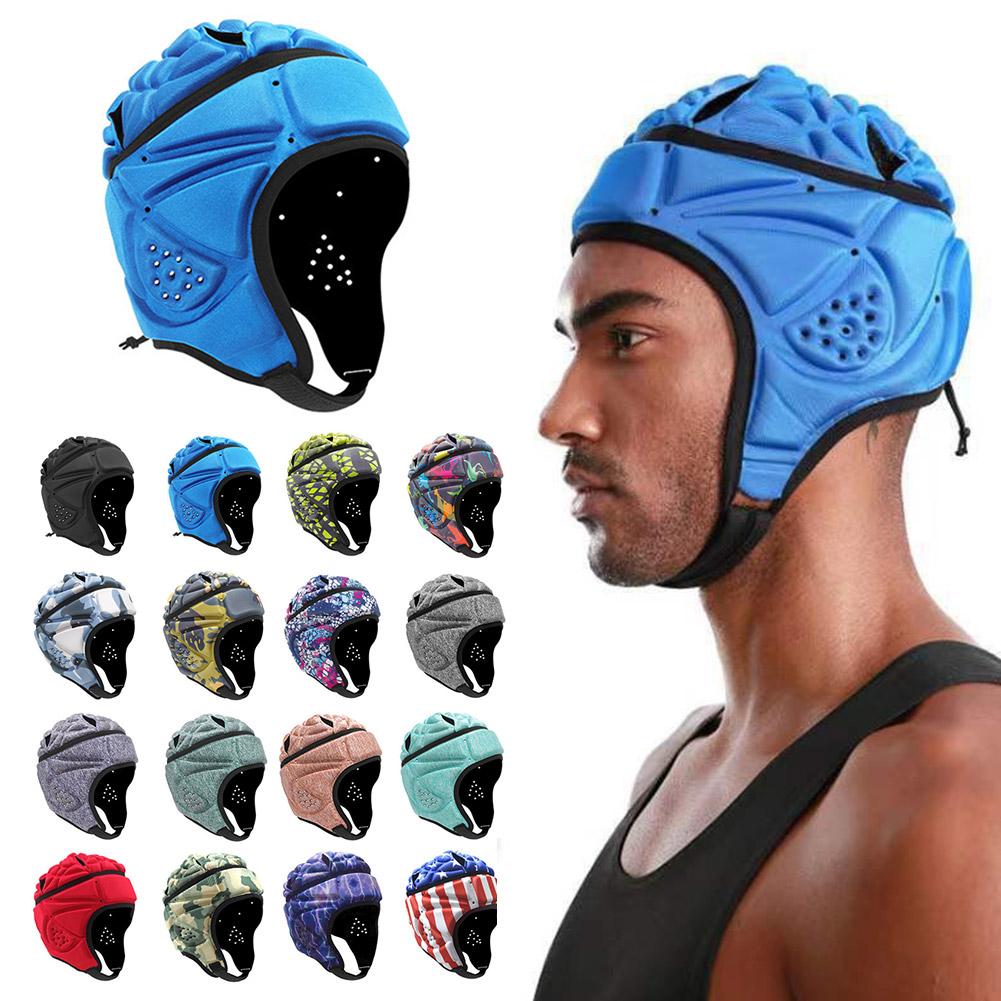 thumbnail image 3 of Ruifaya Casco acolchado de protección para fútbol, rugby, lacrosse y entrenamiento en equipo, 3 of 7