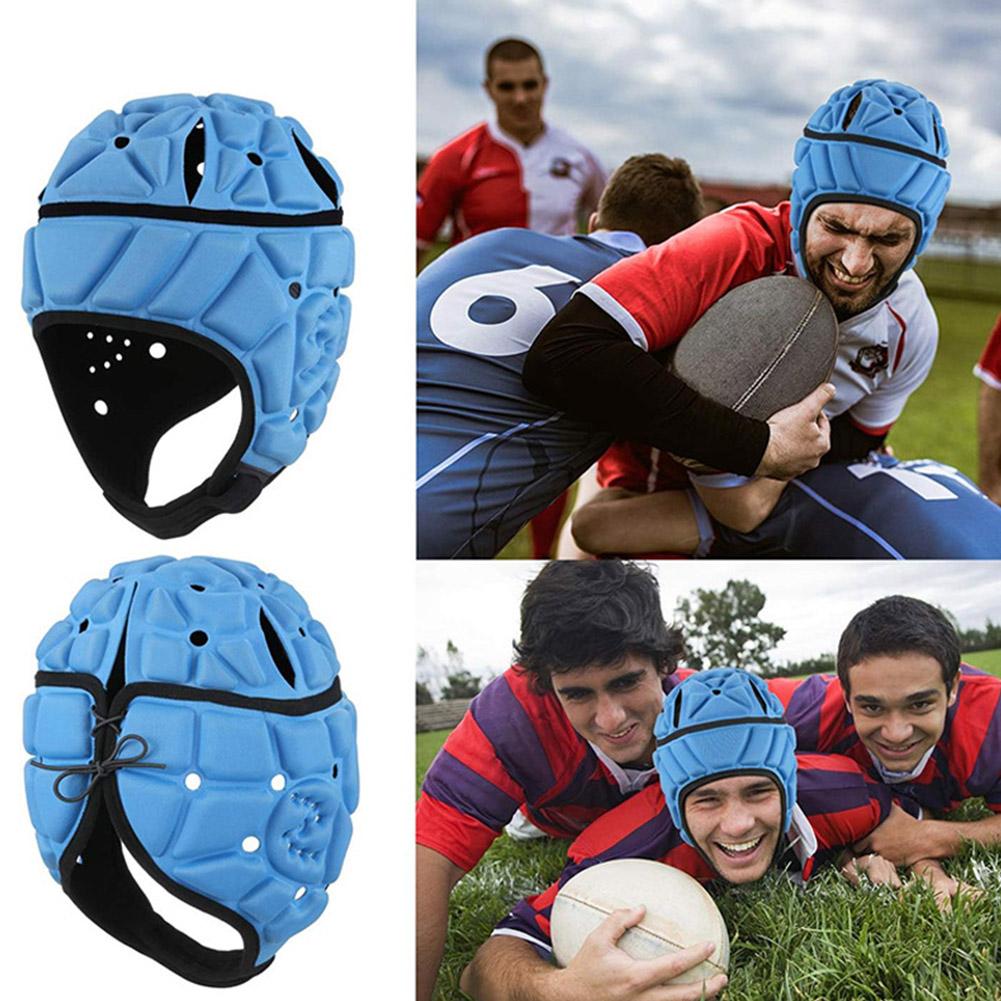 thumbnail image 4 of Ruifaya Casco acolchado de protección para fútbol, rugby, lacrosse y entrenamiento en equipo, 4 of 7