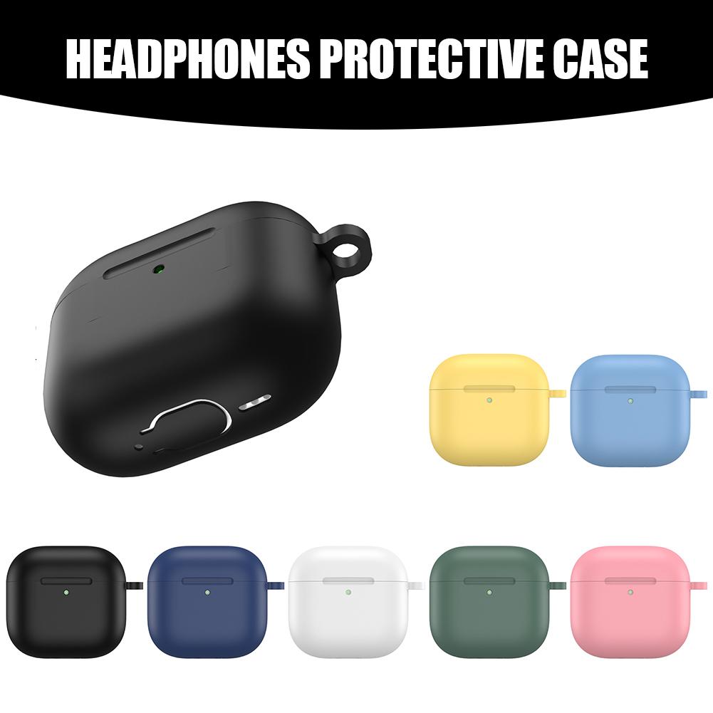 thumbnail image 2 of Wartleves Fundas protectoras para AirPods4 Fundas protectoras de silicona integradas, 2 of 7