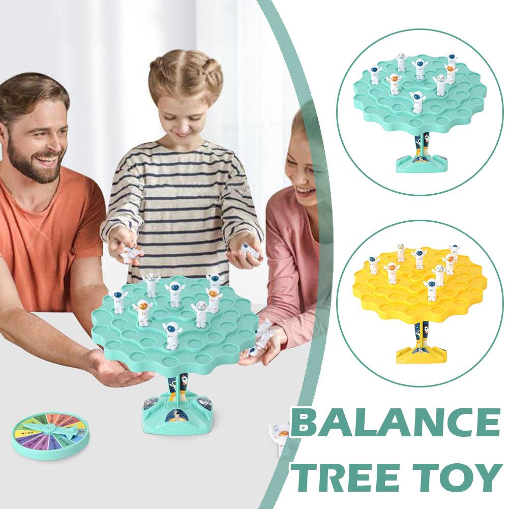 thumbnail image 3 of Ruifaya Árbol de equilibrio de astronauta Juguete de ocio Juego entre padres e hijos Juguete educativo Interacción, 3 of 7