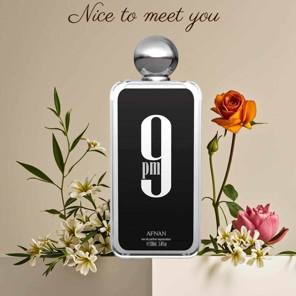 Afnan 9pm Eau De Parfum 3.4oz/100ml for Men Cologne EDP Afnan 9pm Eau De Parfum 3.4oz/100ml for Men Cologne EDP
