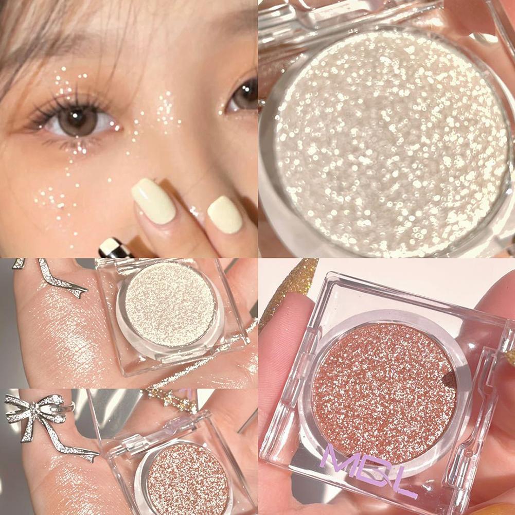 thumbnail image 3 of SGACAI Sombra de ojos con purpurina Polvo fino con purpurina Maquillaje de ojos Maquillaje de escenario Polvo brillante*, 3 of 7