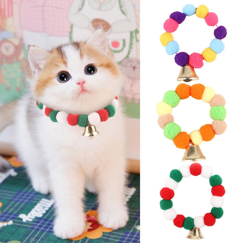 thumbnail image 3 of Wartleves Collar elástico de seguridad para mascotas con cascabeles para gatos y perros de Navidad, 3 of 7