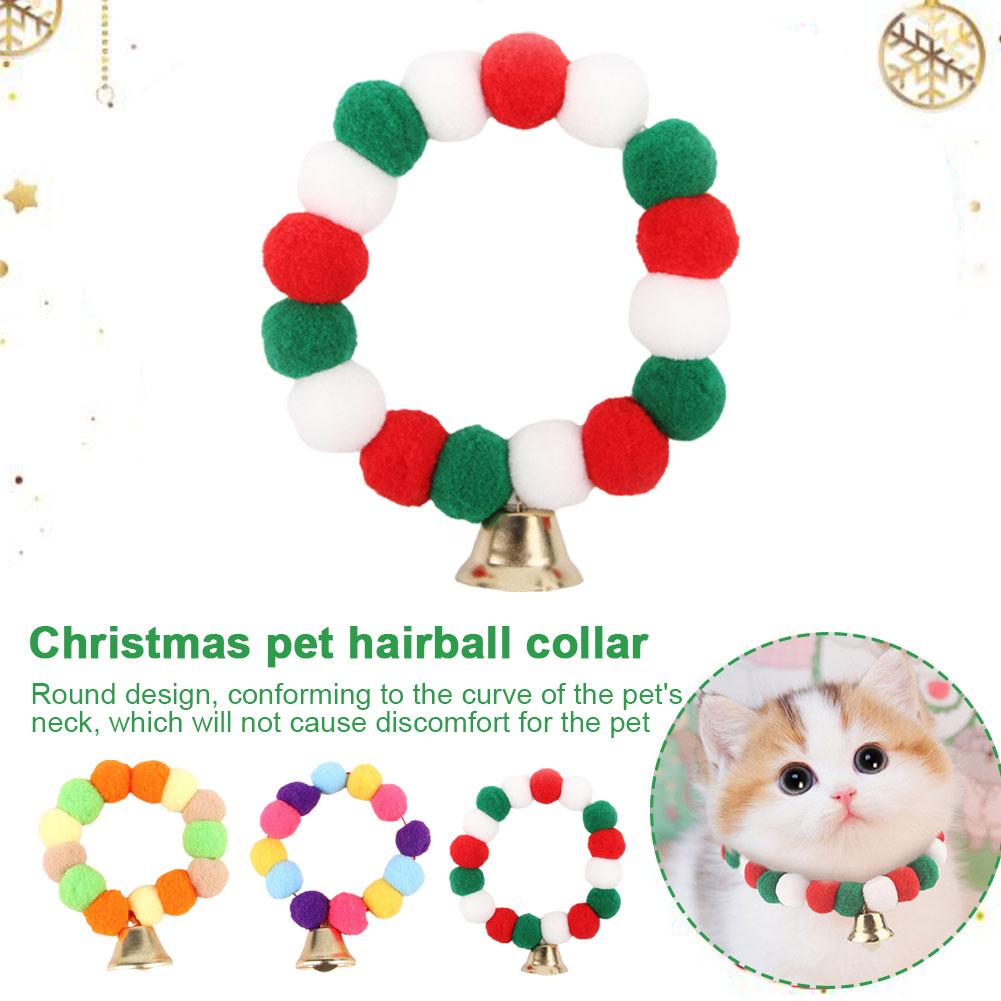 thumbnail image 4 of Wartleves Collar elástico de seguridad para mascotas con cascabeles para gatos y perros de Navidad, 4 of 7