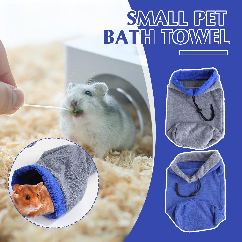 thumbnail image 2 of SGACAI Toalla de baño para mascotas, toalla absorbente para el pelo seco, ardilla, hurón, Q6T4, 2 of 7