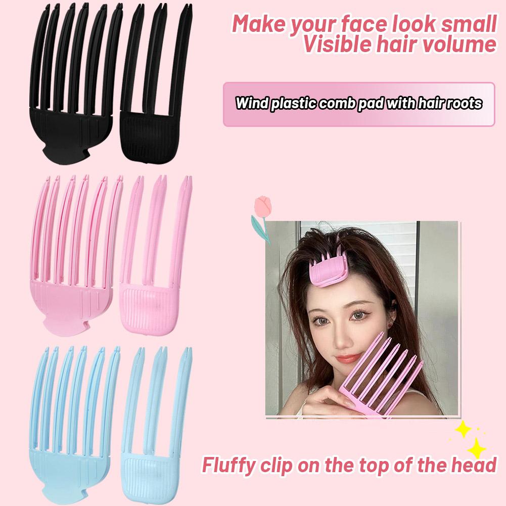 thumbnail image 4 of SGACAI Pinza para el pelo con forma de calavera alta de 3/6 dientes que no deja rastro, pinza para el pelo con forma de calavera alta y raíz esponjosa, pinza para el pelo esponjosa y perezosa, pinz, 4 of 7