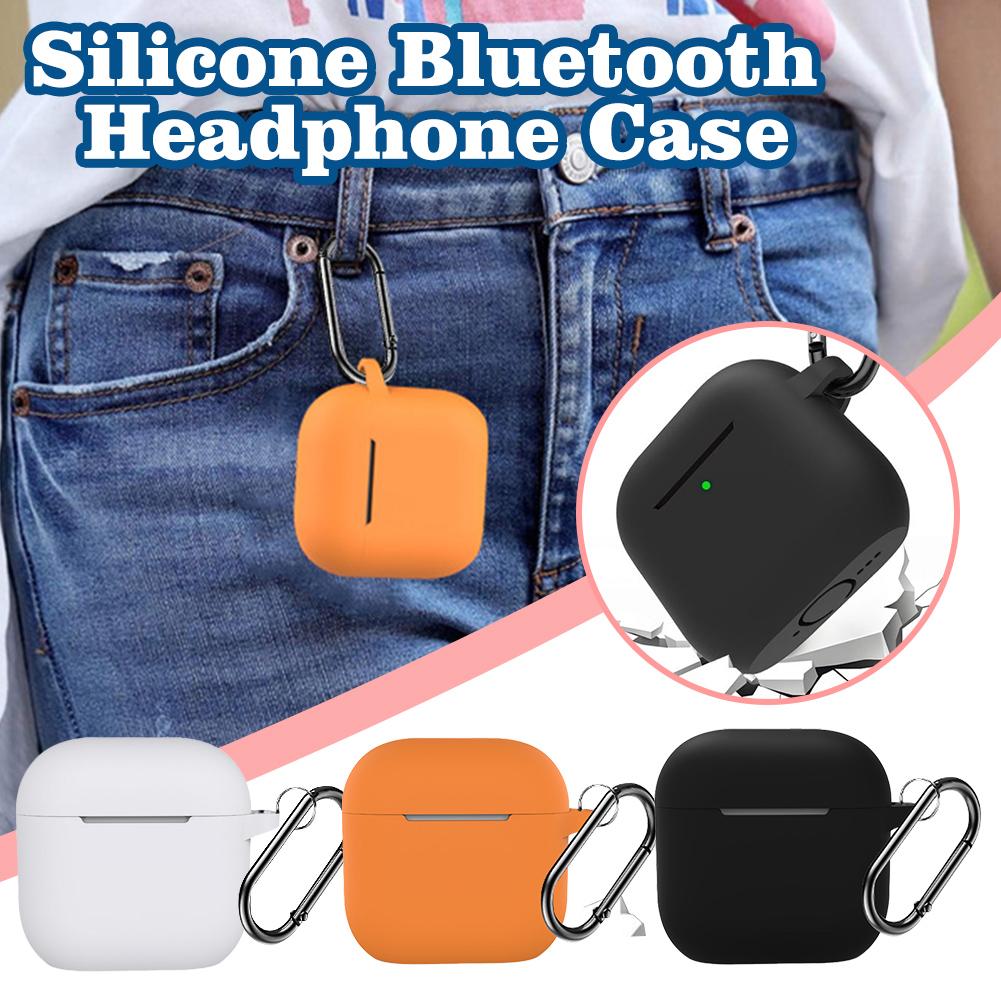 thumbnail image 3 of Wartleves Para AirPods 4 Auriculares Auriculares Bluetooth Funda de silicona para Apple 4 Accesorios de cubierta Protector, 3 of 7