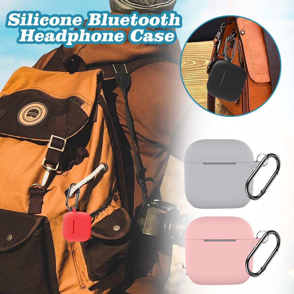 thumbnail image 2 of Wartleves Para AirPods 4 Auriculares Auriculares Bluetooth Funda de silicona para Apple 4 Accesorios de cubierta Protector, 2 of 7