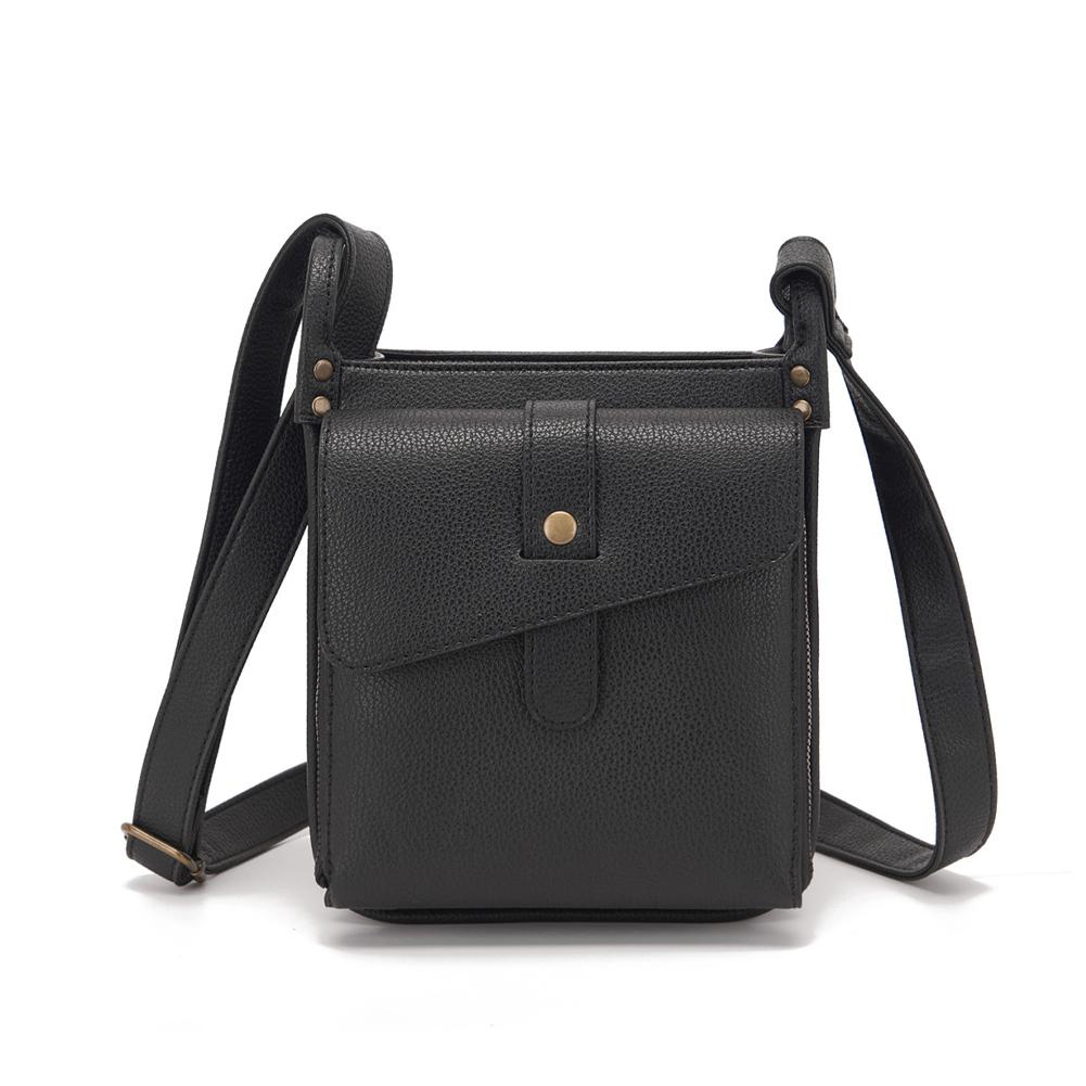 thumbnail image 5 of Wartleves Bolso bandolera de piel auténtica hecho a mano para hombre y mujer, regalo, 5 of 7