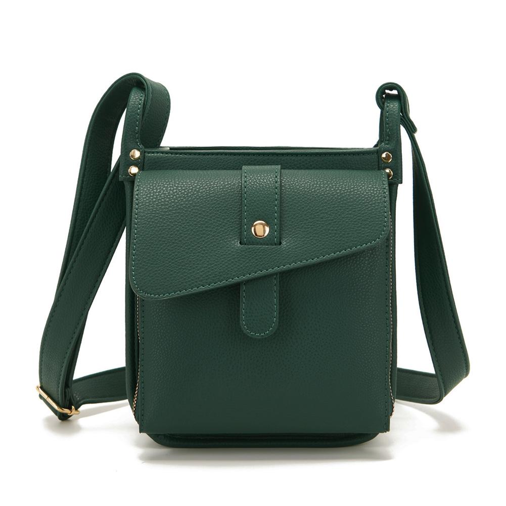 thumbnail image 4 of Wartleves Bolso bandolera de piel auténtica hecho a mano para hombre y mujer, regalo, 4 of 7