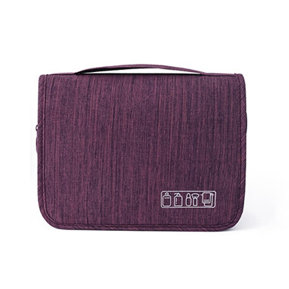 thumbnail image 4 of Wartleves CQJJTKX Bolsa de maquillaje grande, organizador portátil de viaje para maquillaje, bolsa de maquillaje de doble capa, estuche de almacenamiento vertical para cosméticos, para mujeres y niñas, 4 of 7