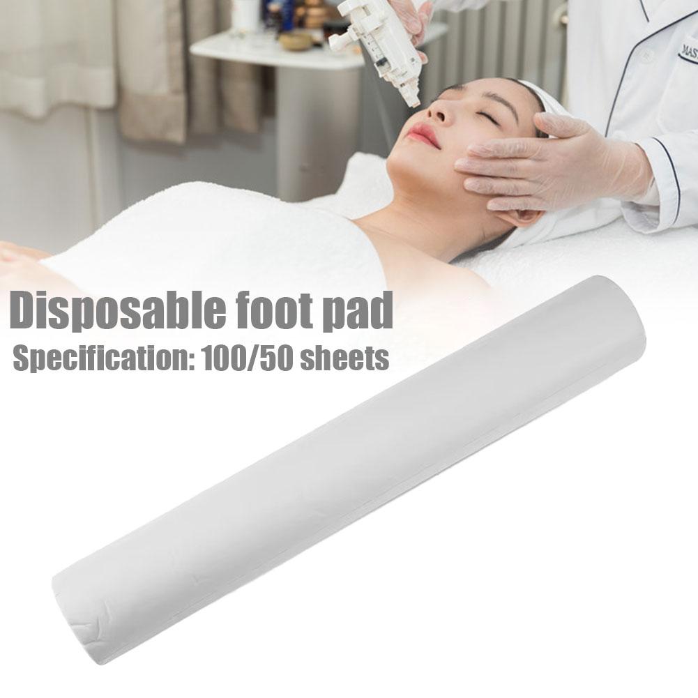 thumbnail image 4 of SGACAI Almohadillas desechables para pies, almohadilla de tela no tejida, toalla para pedicura y uñas, toallas para pies de salón, 4 of 7