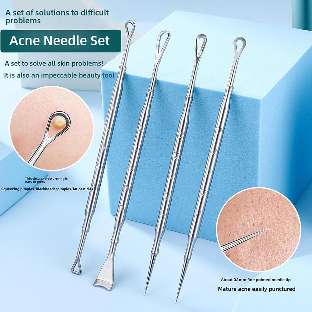 thumbnail image 3 of Wartleves EXTRACTOR DE PUNTAS NEGRAS PARA ACNÉ, GRANOS, COMEDONES, ELIMINADOR DE PUNTAS BLANCAS, HERRAMIENTA FACIAL, 3 of 7
